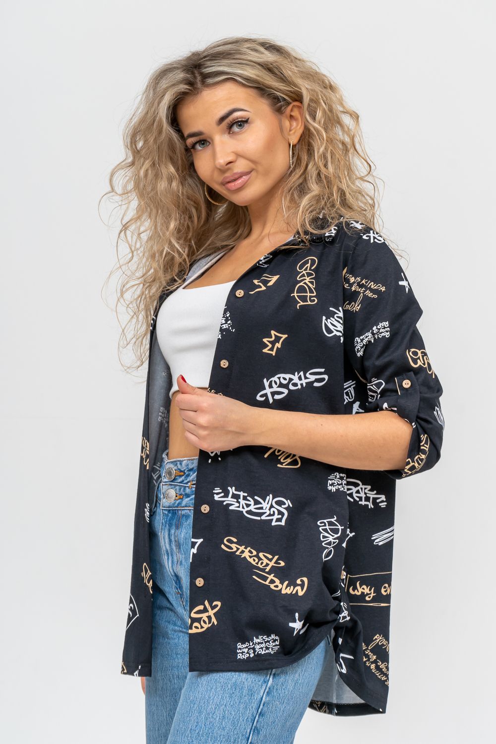 Туника 36690 - черный