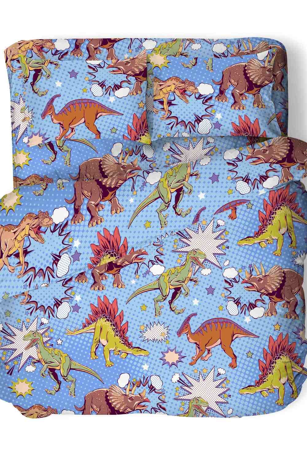 КПБ ЮРСКИЙ ПЕРИОД поплин 1,5 сп - голубой