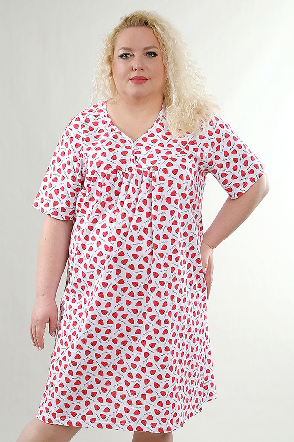 Сорочка 88055 - Клубника