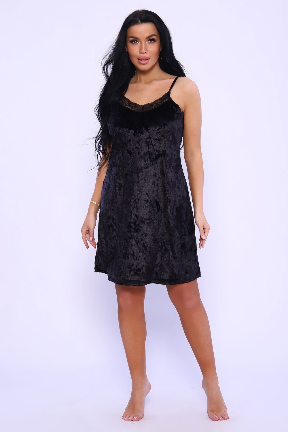 Сорочка 51653 - черный