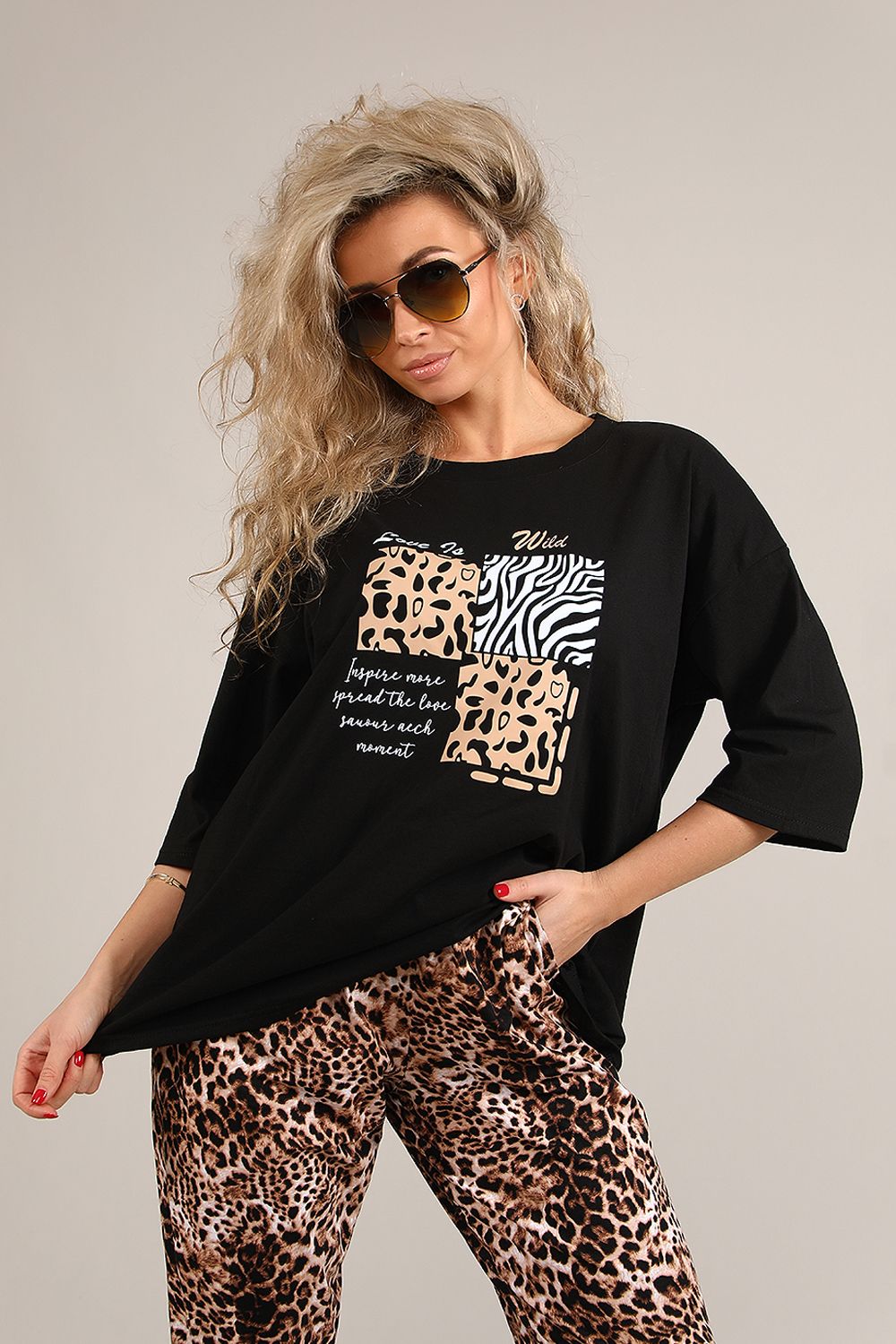 Футболка 88051 - черный