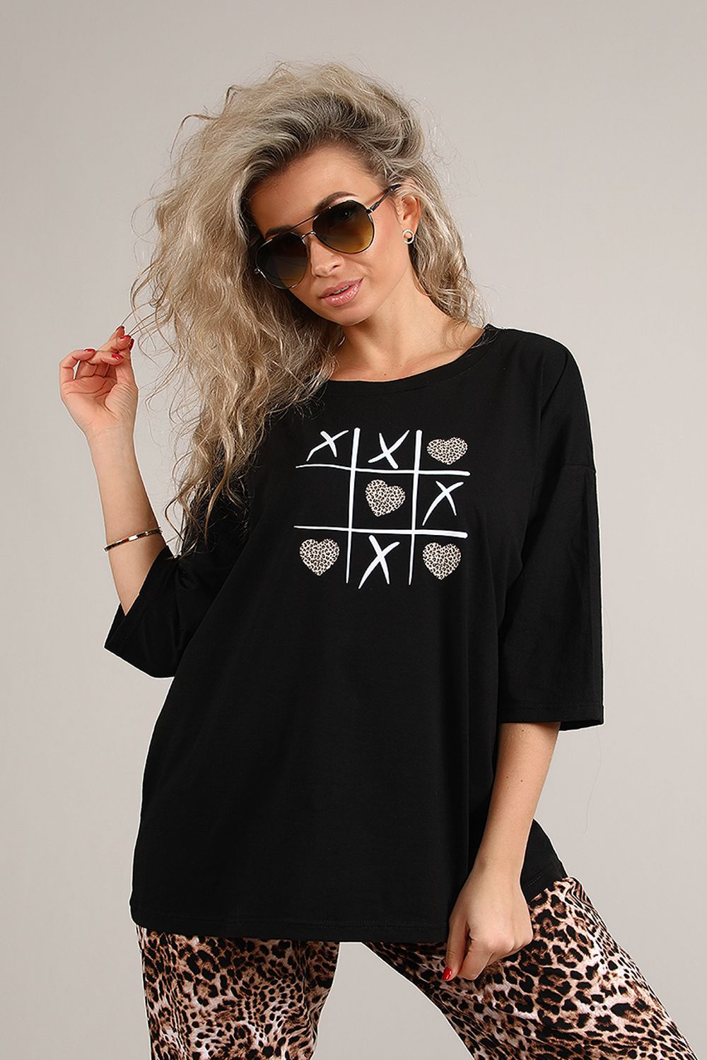 Футболка 88049 - черный