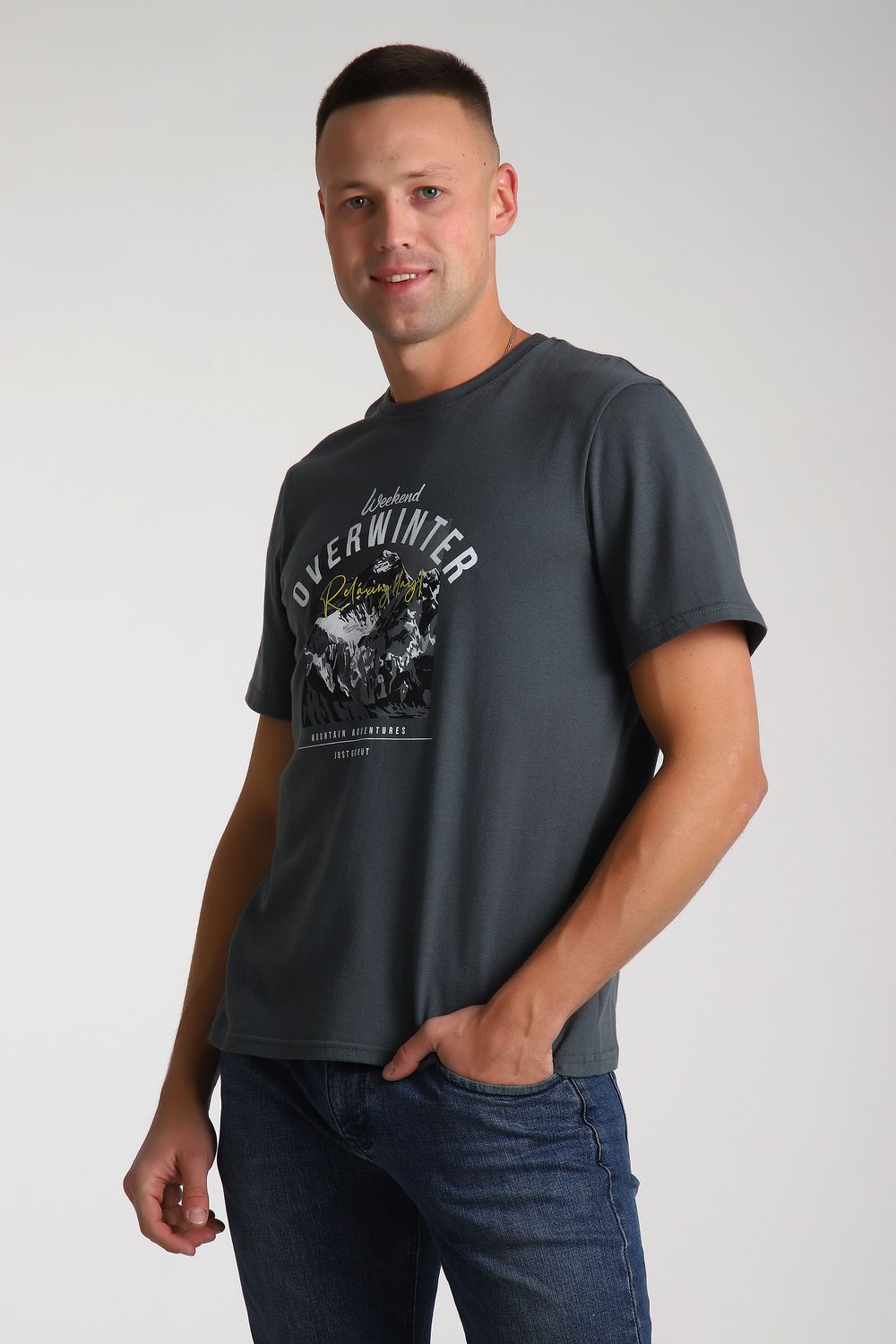 Футболка 55087 - антрацит