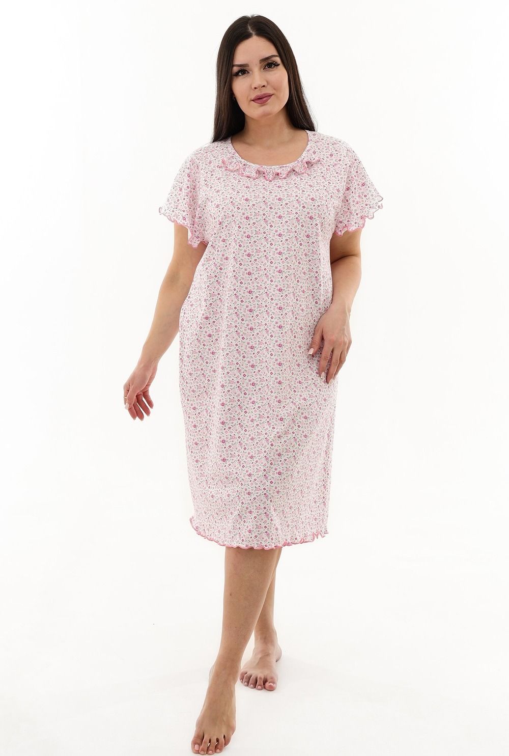 Сорочка 21533 - малиновый