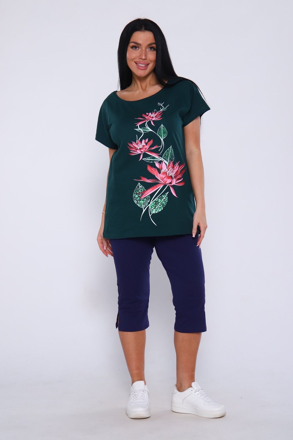 Костюм 32069 - темно-зеленый