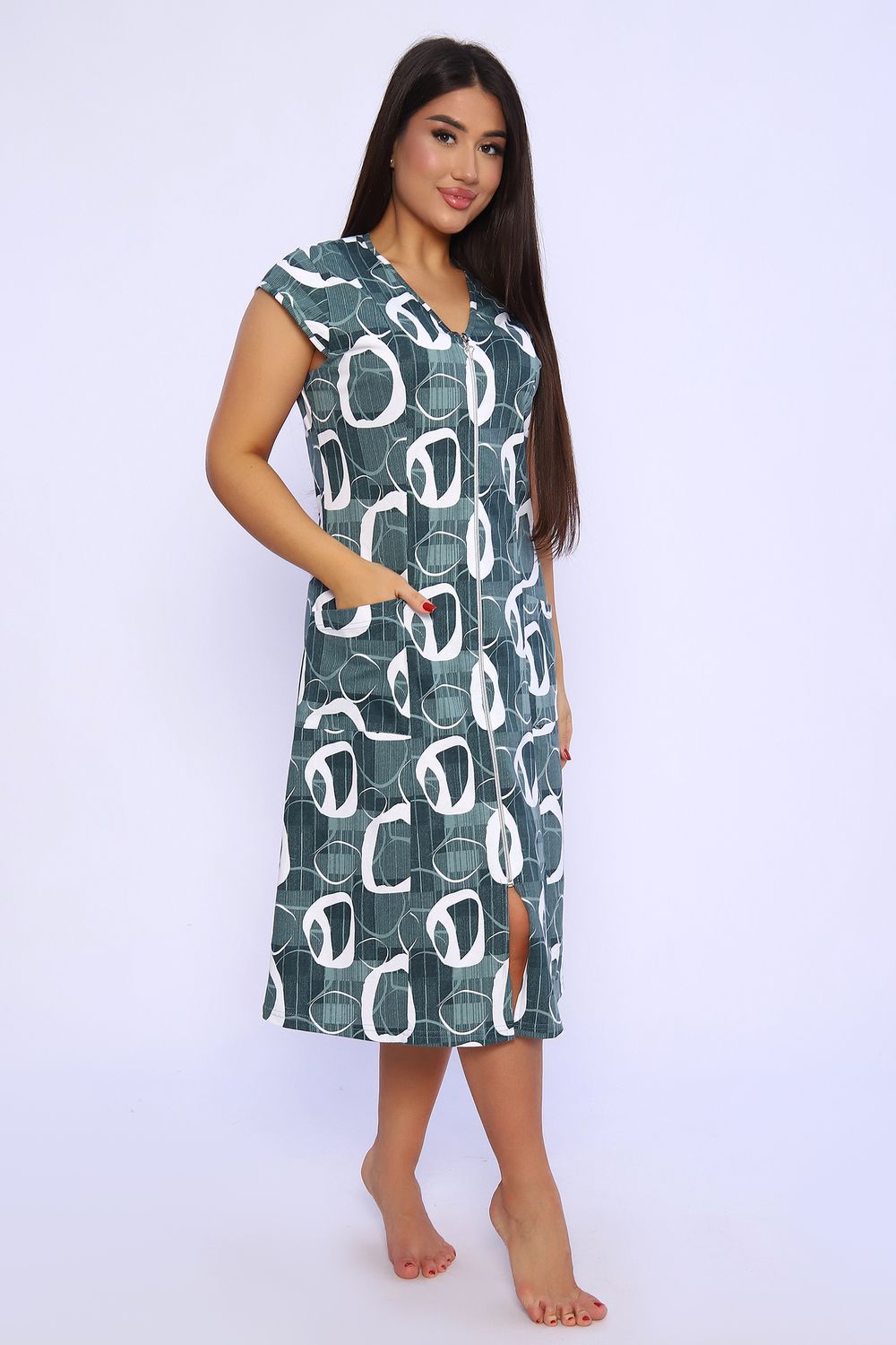 Халат 21 - зеленый