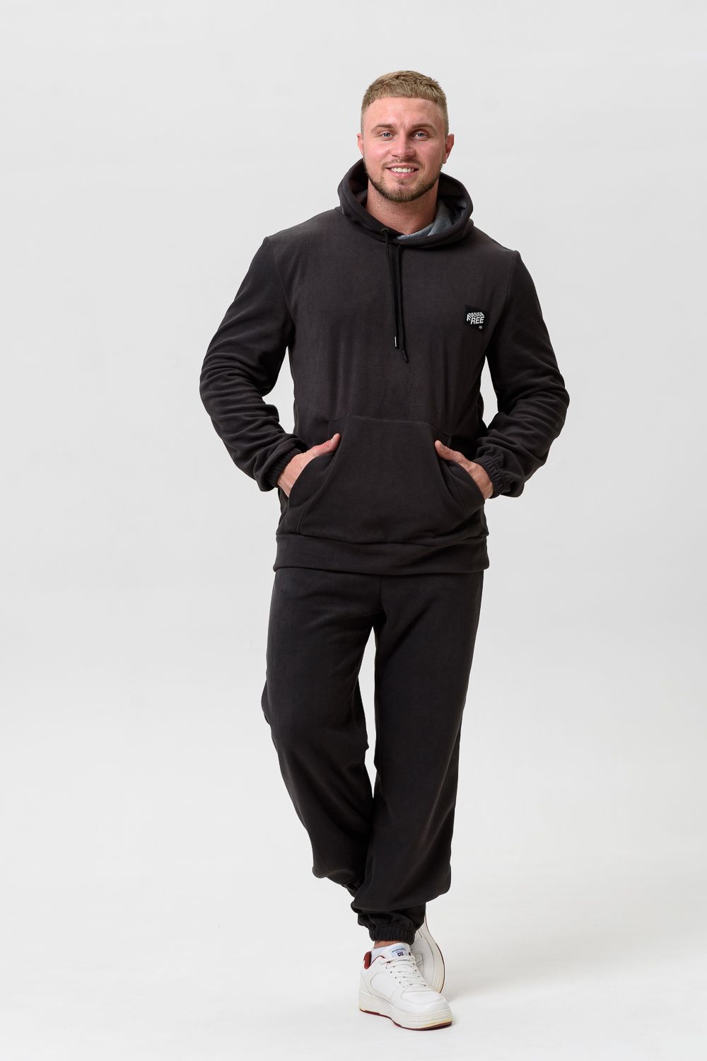 Костюм флис 83506 - серый