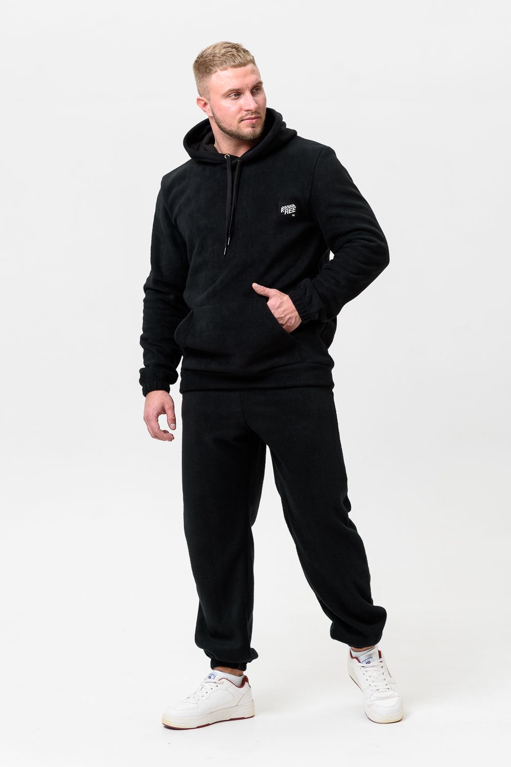 Костюм флис 83506 - черный