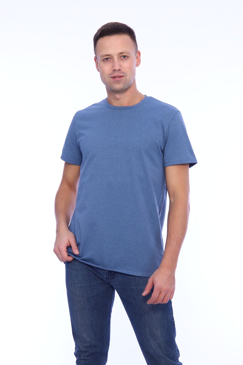 Футболка мужская ФМ016 - синий