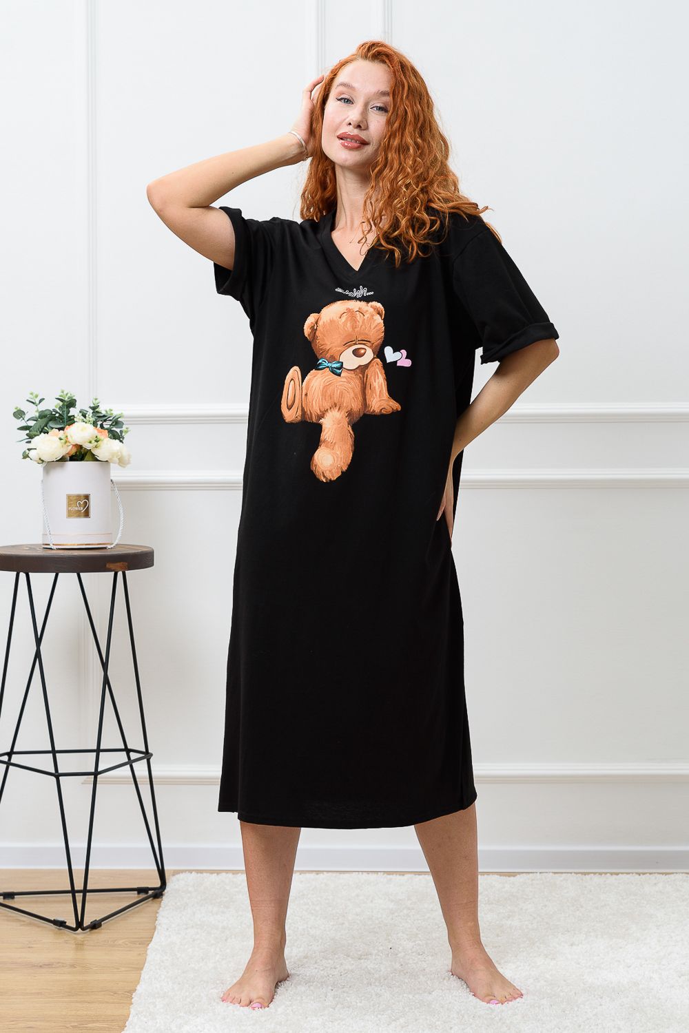 Платье 8381 - черный