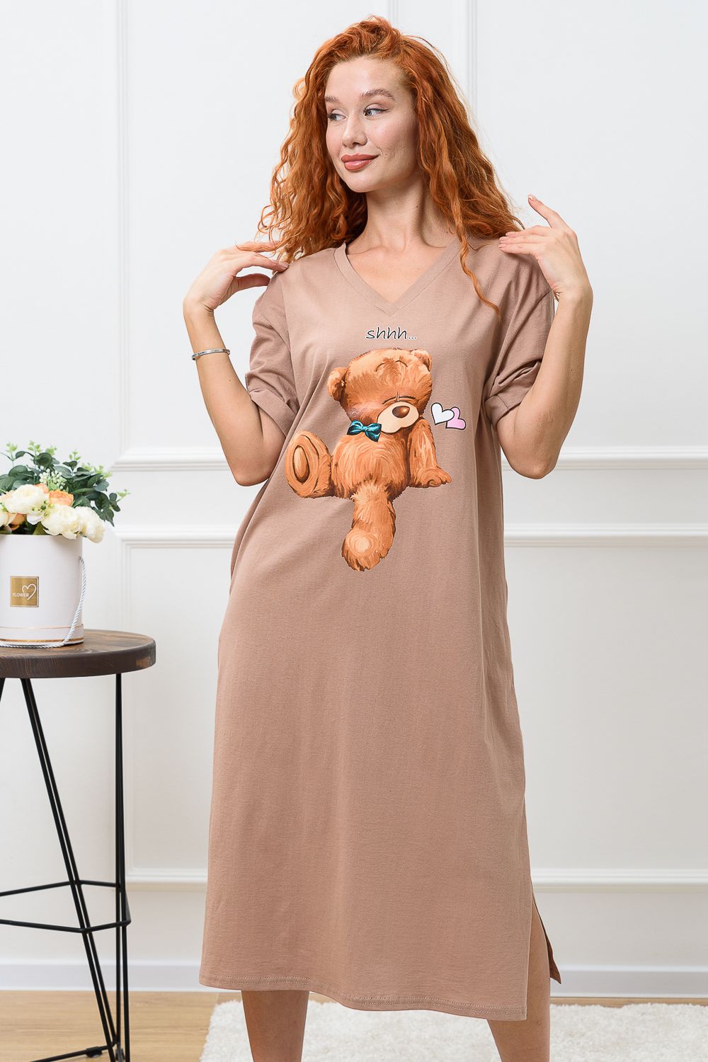 Платье 8381 - капучино