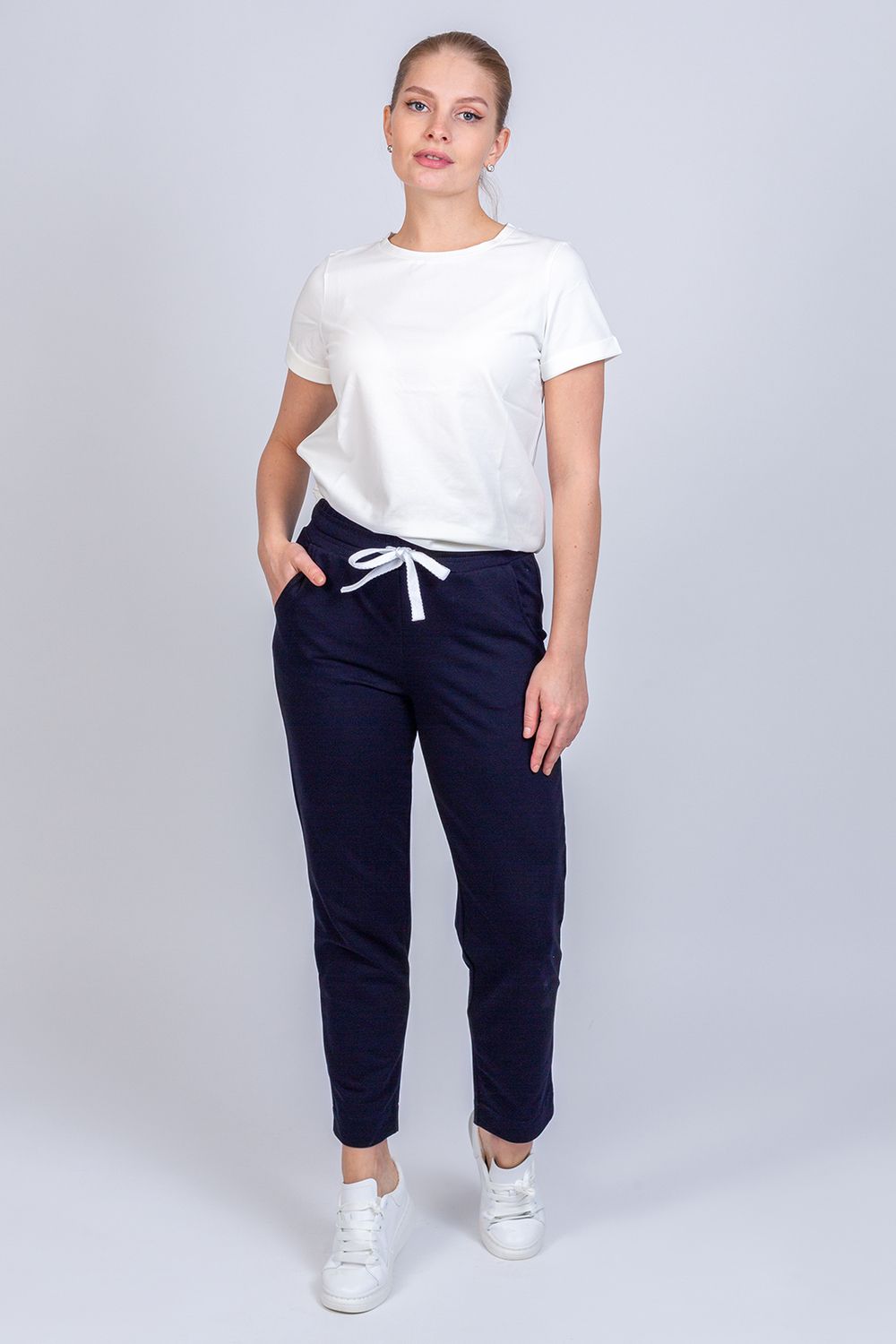 Брюки женские 22277 - темно-синий