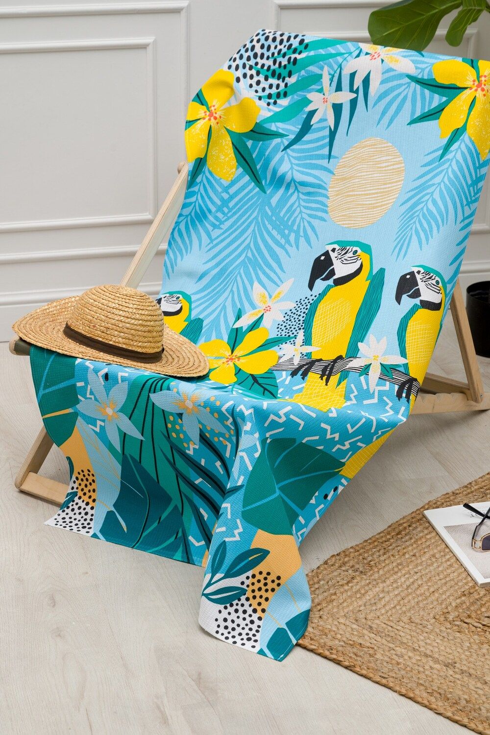 Полотенце банное Рандеву - голубой