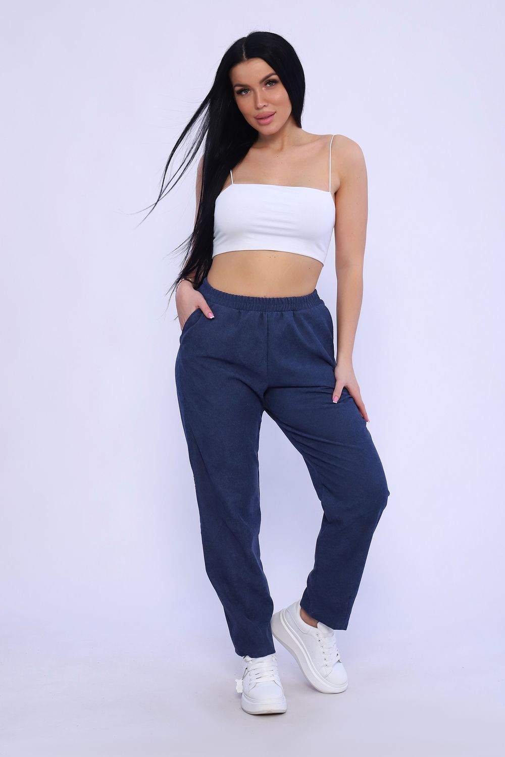 Брюки женские 82051 - индиго