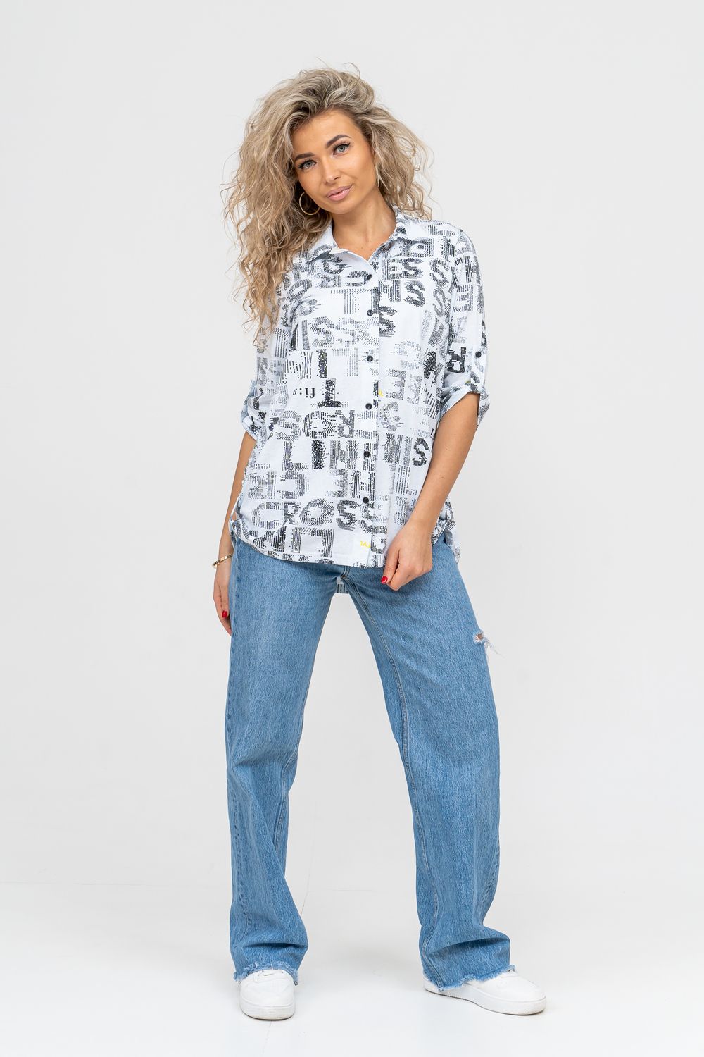 Туника 36704 - белый