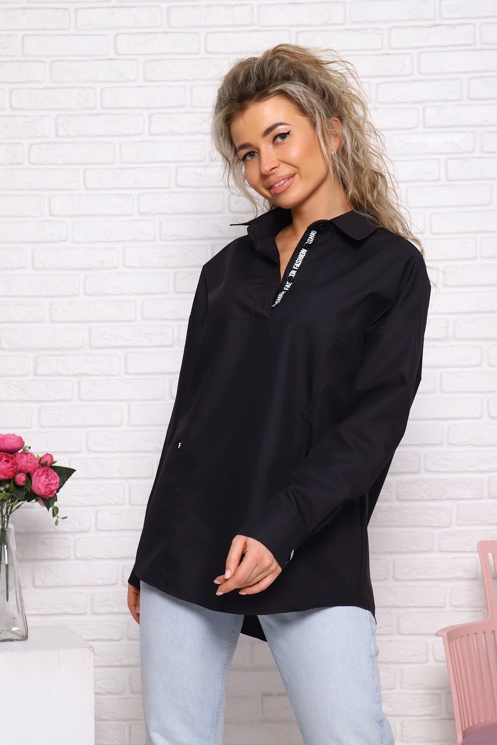 Туника 57135 - черный