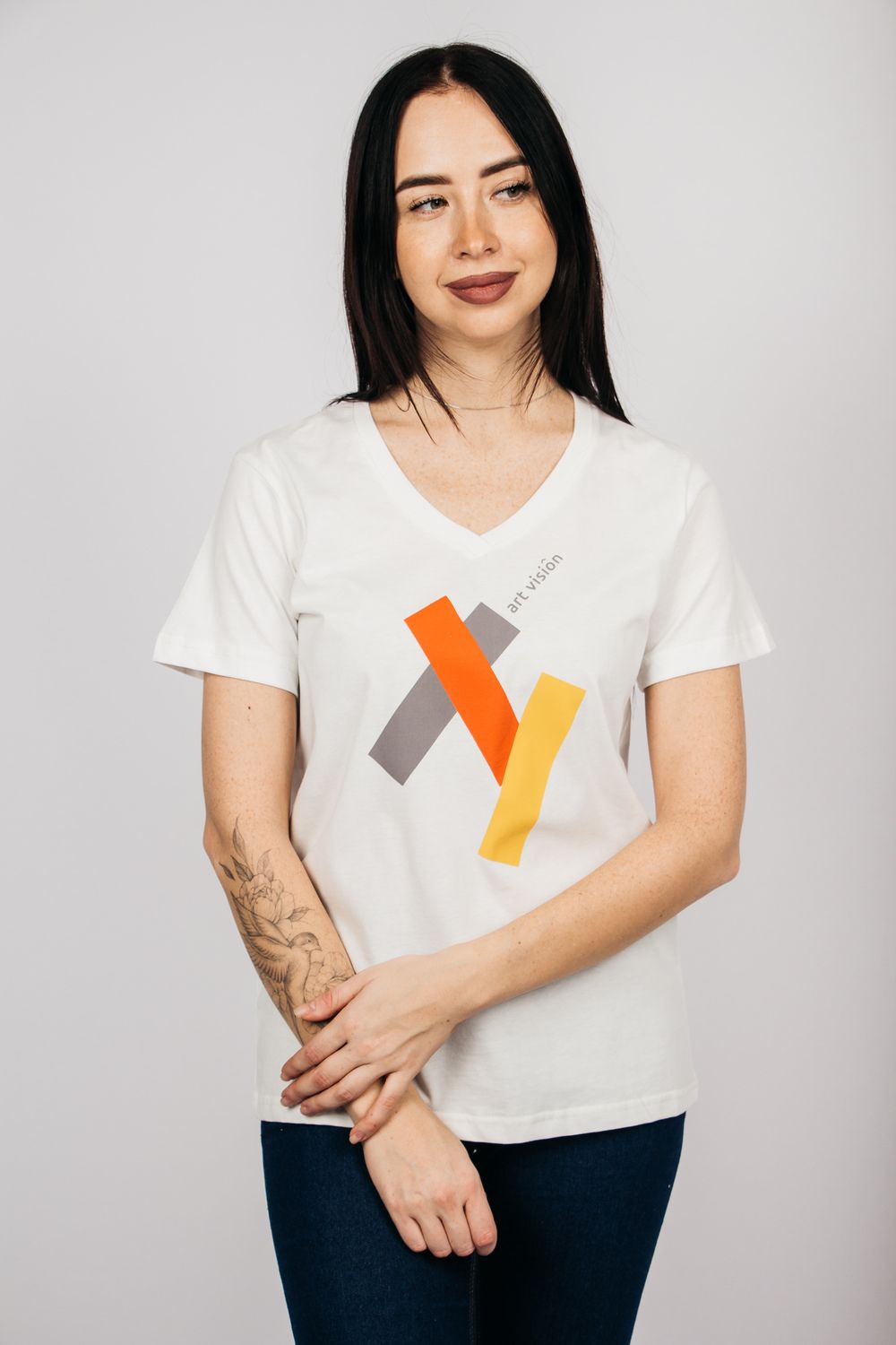 Футболка женская 53306 - молочный