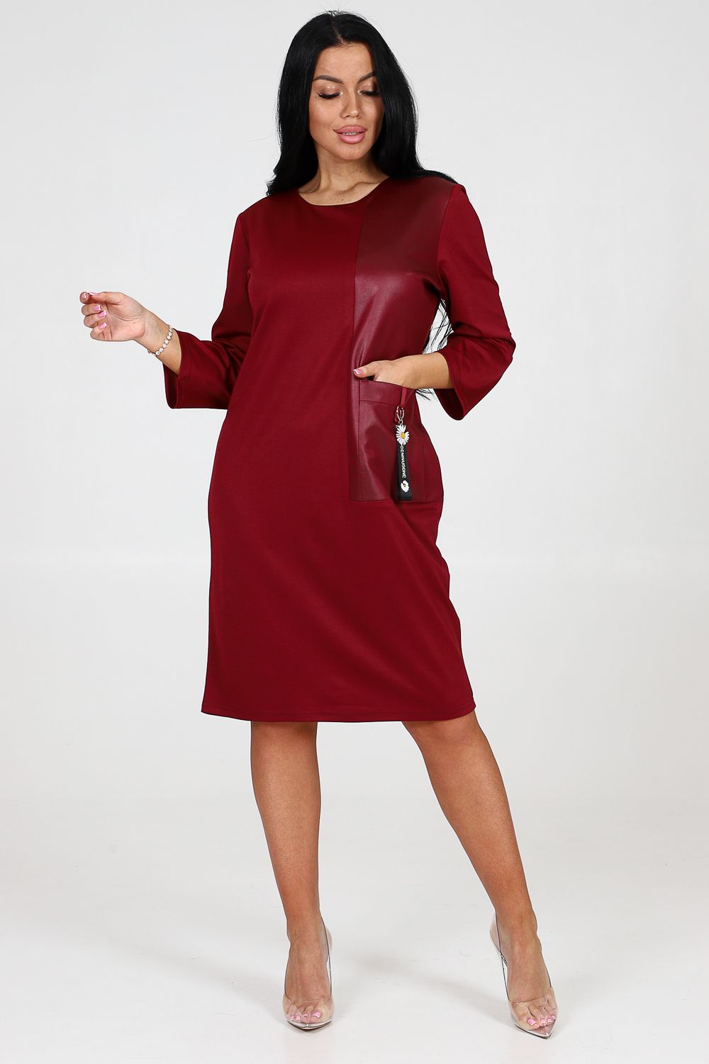 Женское платье 31794 - бордо