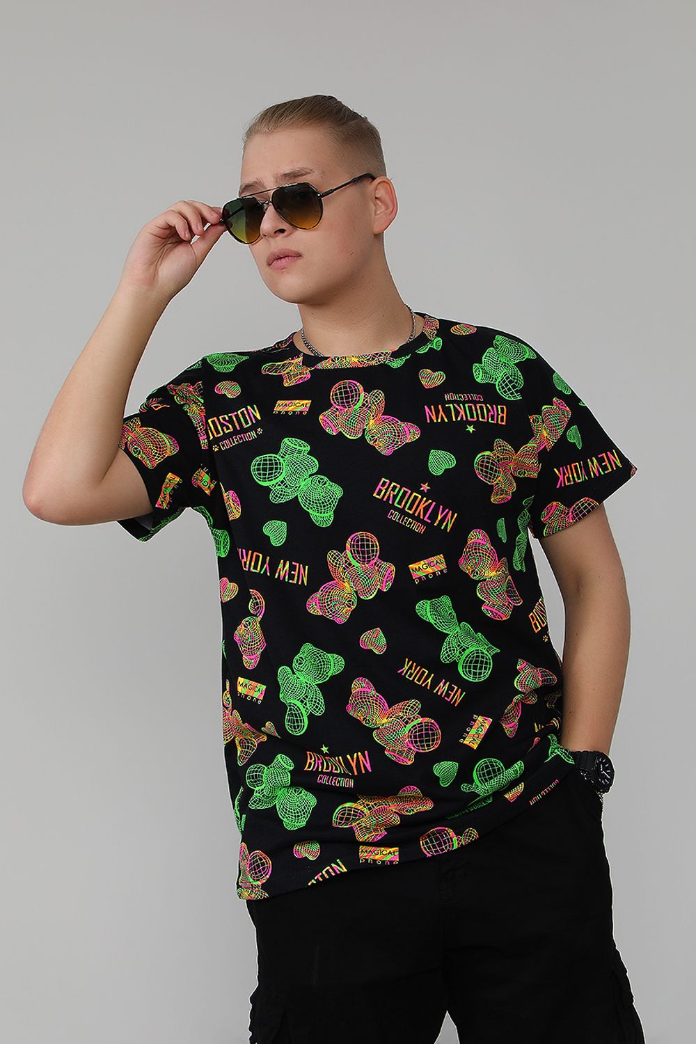 Футболка 88061 - черный