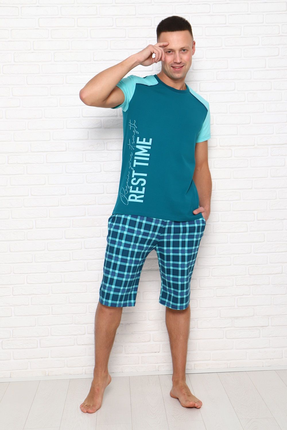 Костюм 57144 - петроль