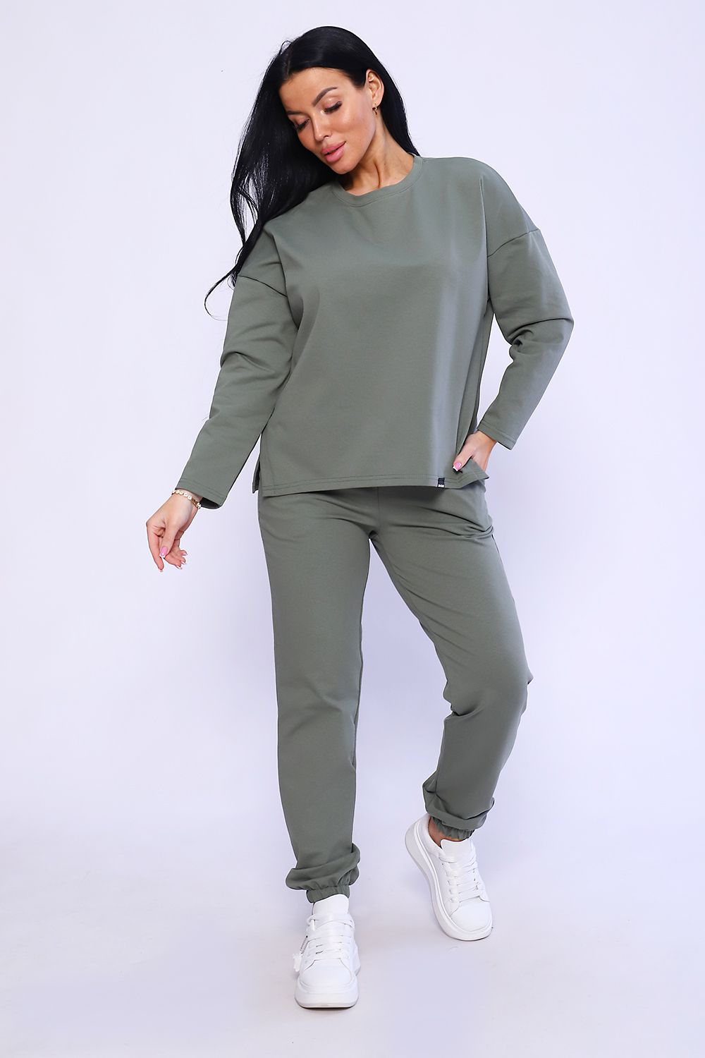 Костюм 80024 - оливковый