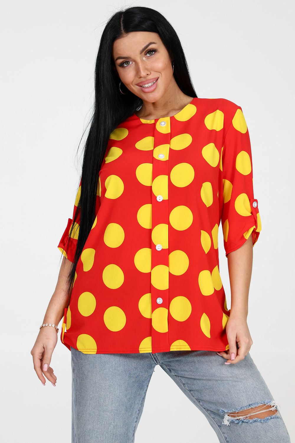 Туника женская 31795 - красный