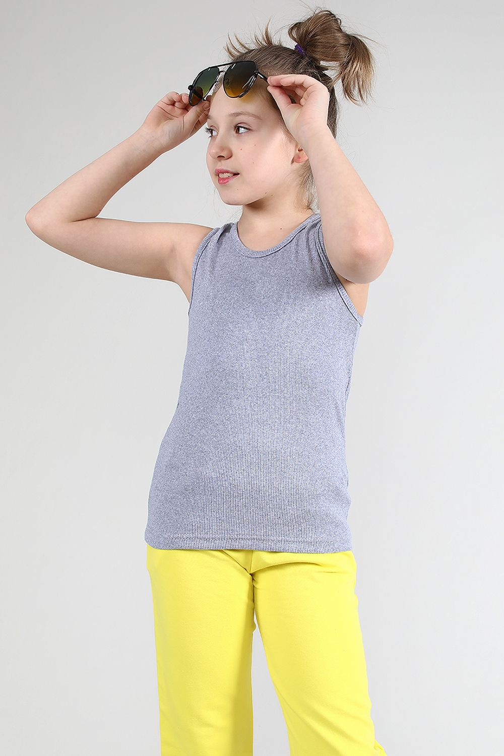 Майка детская 88045 - серый