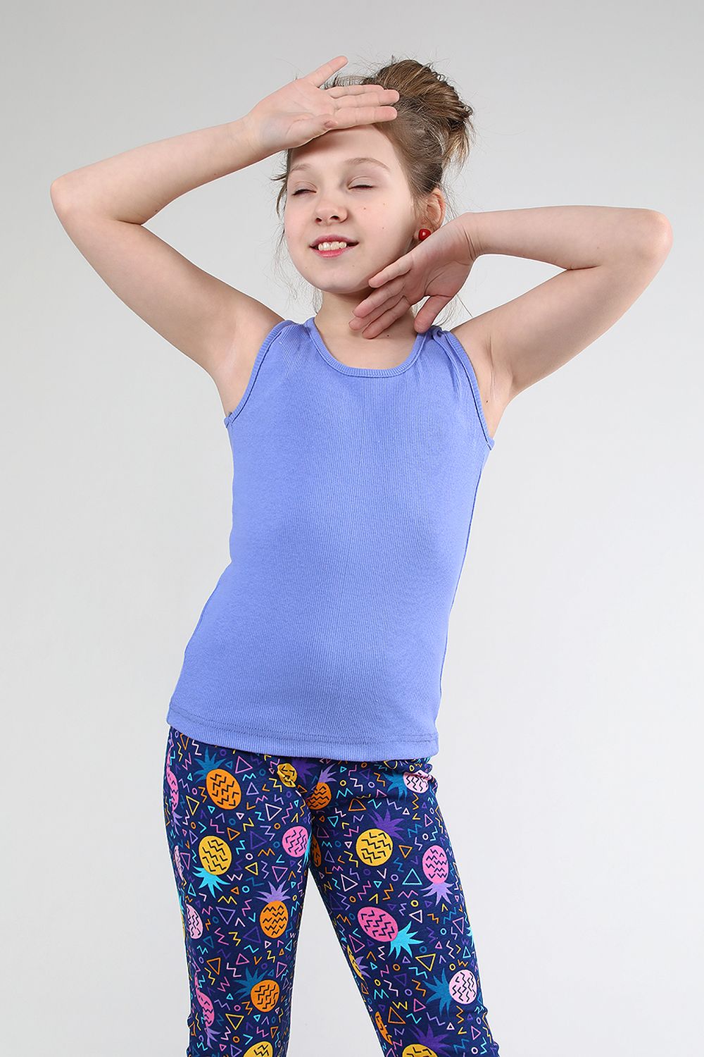 Майка детская 88045 - сиреневый