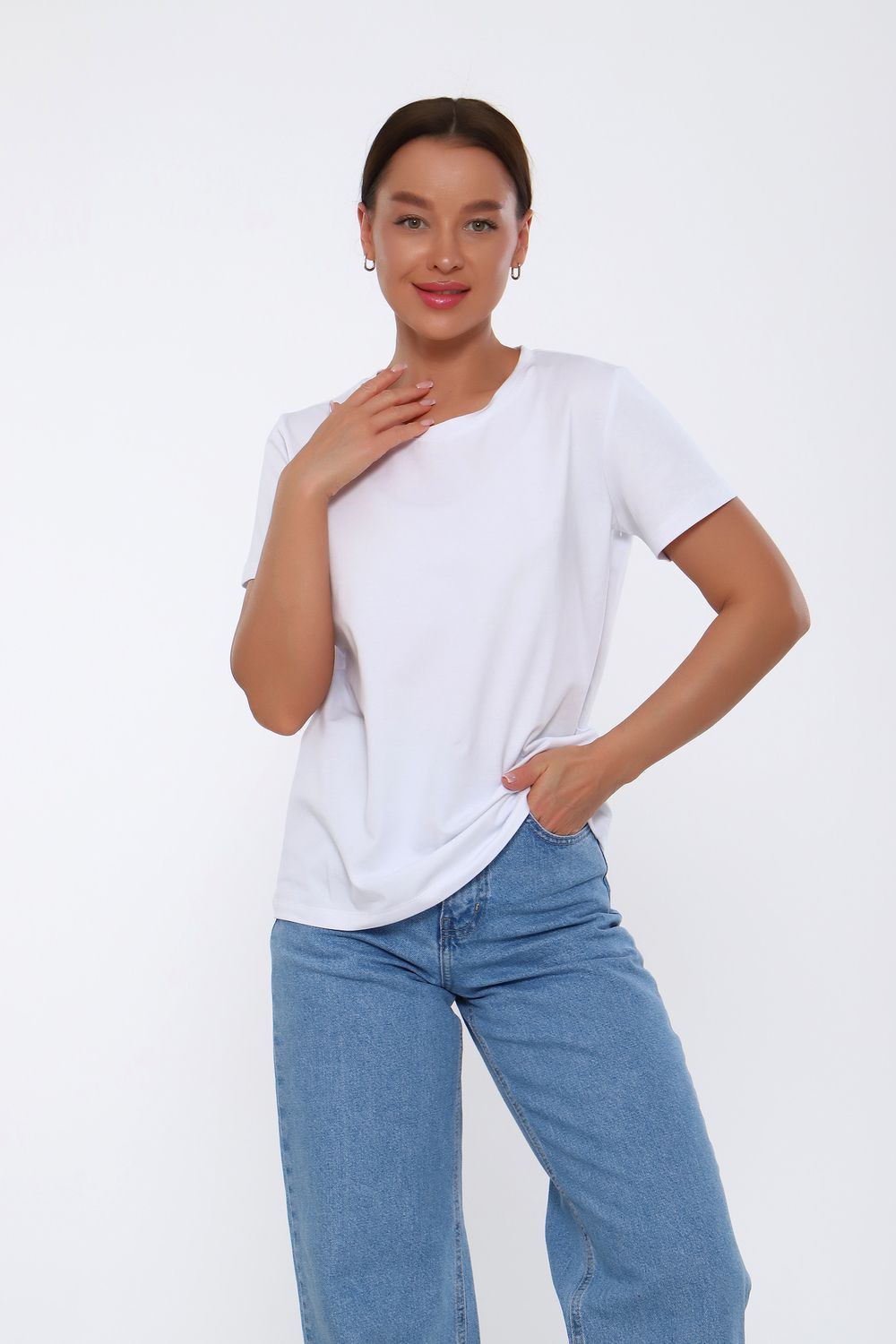 Футболка 14657 женская - ассорти