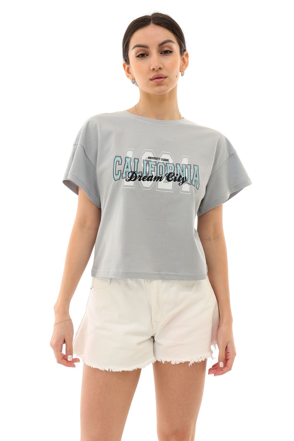 Футболка EMOTION DAY California - серый