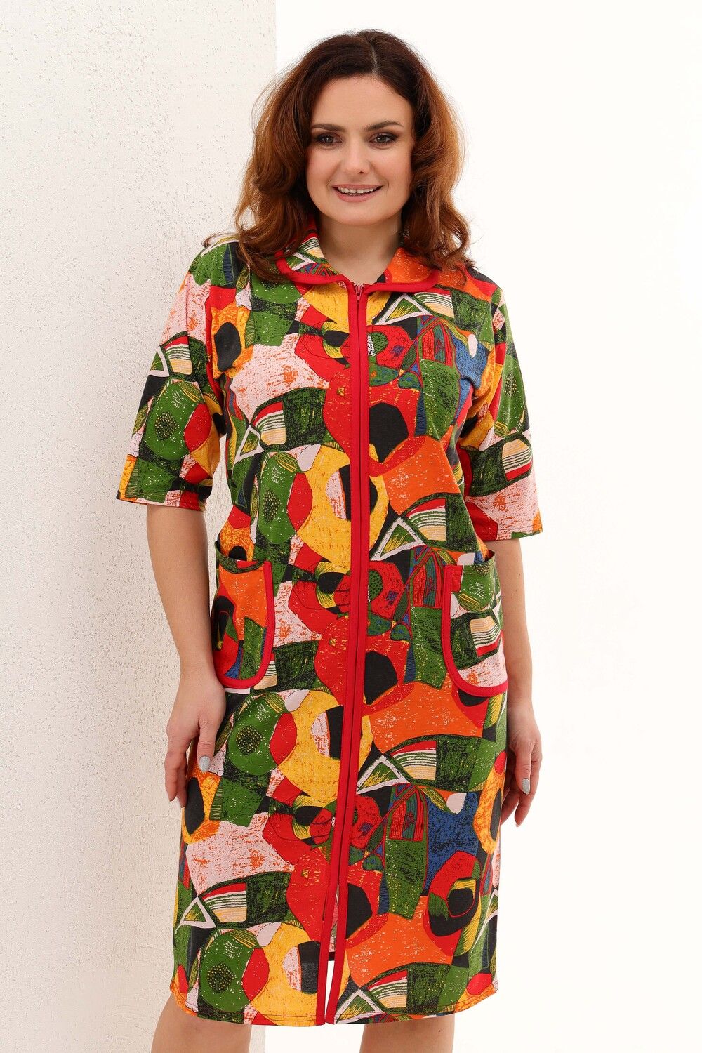 Халат 53519 - абстракция