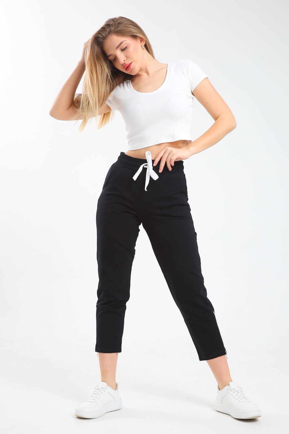 Брюки женские 22279 - темно-синий