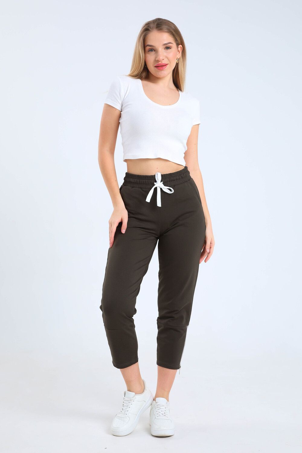 Брюки женские 22279 - хаки