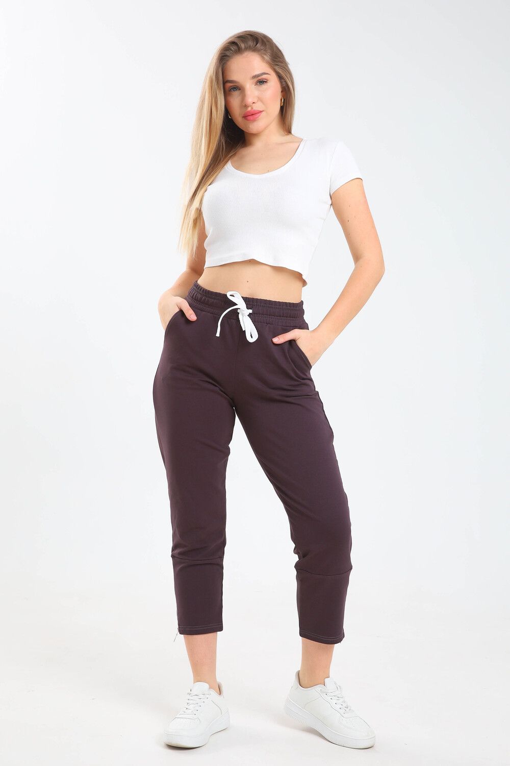 Брюки женские 22279 - какао