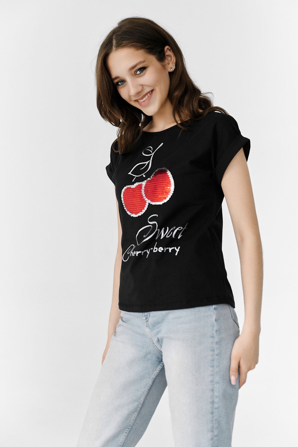 Футболка 7195 - черный