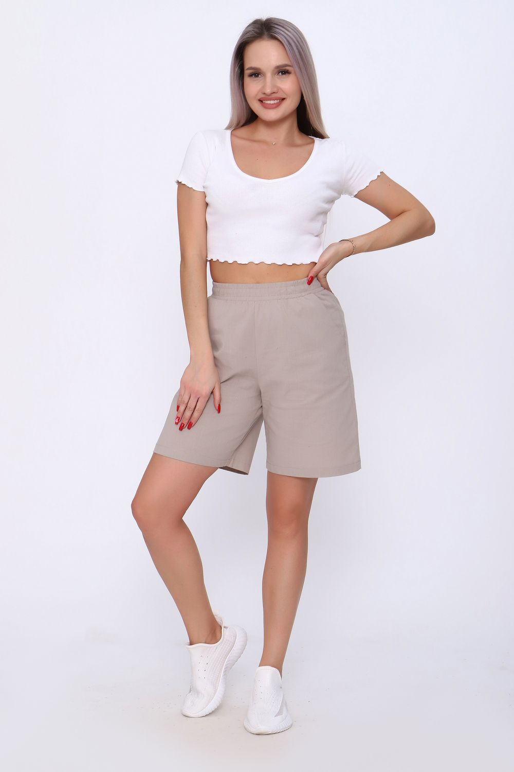 Шорты 20676 - серый