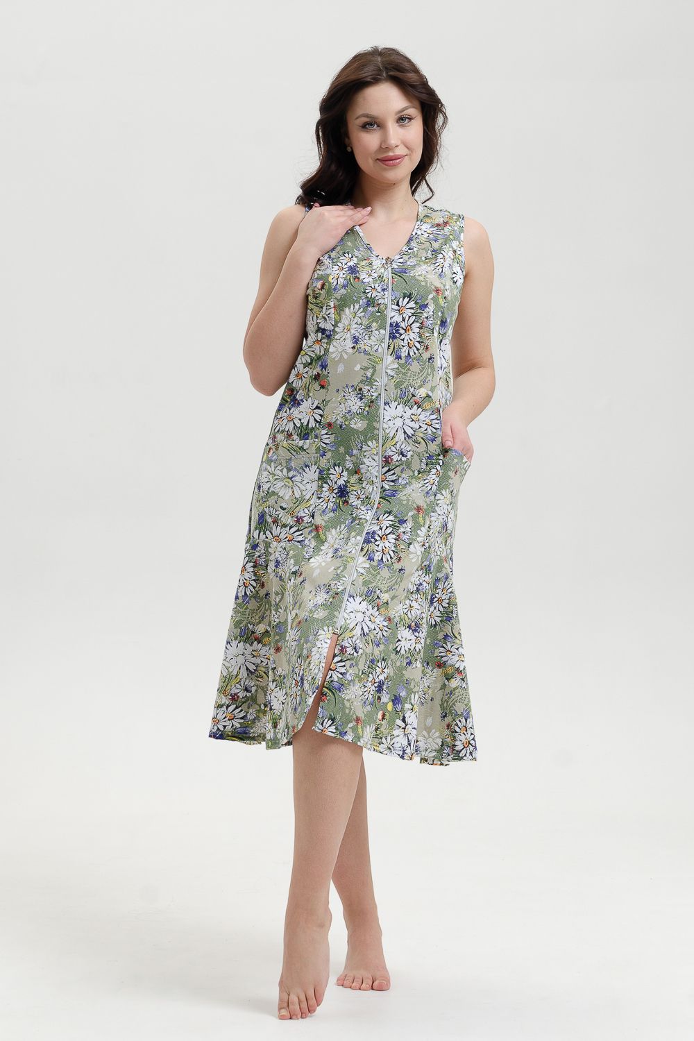 Халат 29 - зеленый