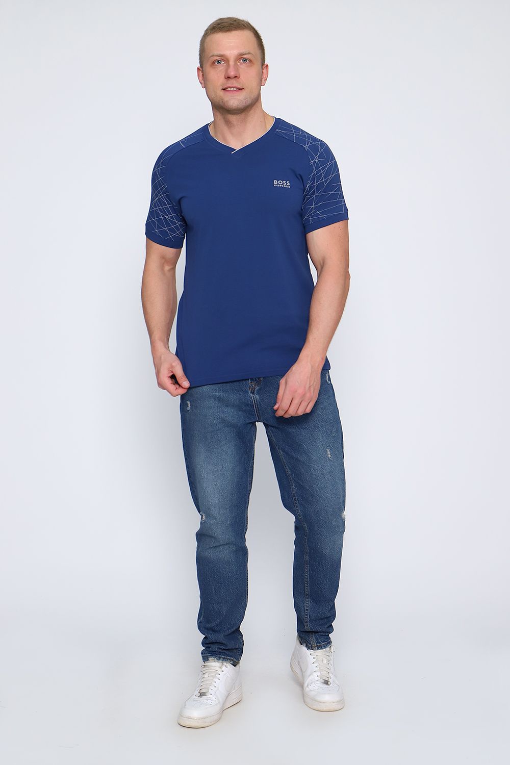 Футболка 86011 - индиго