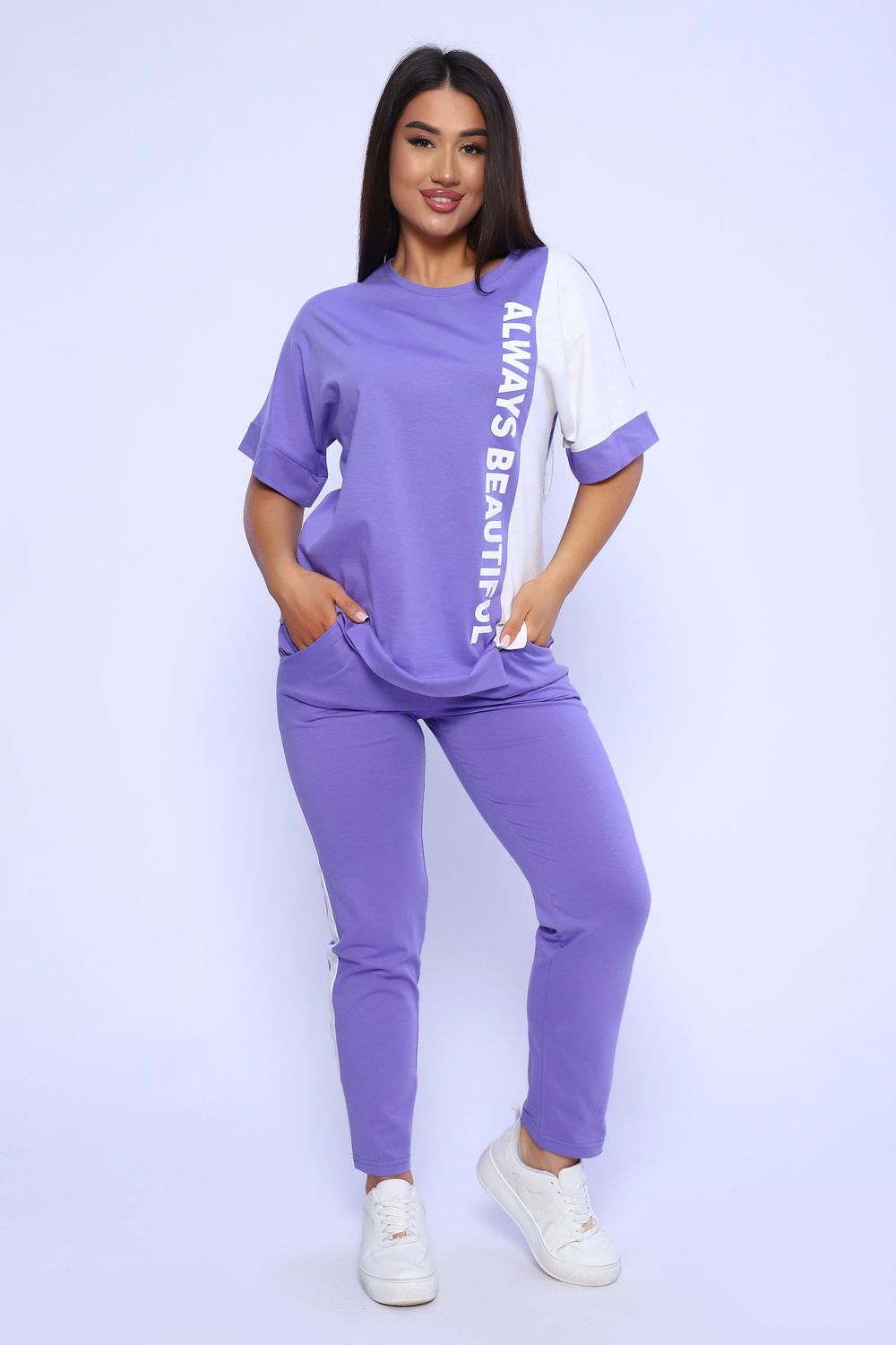 Костюм 65057 - сиреневый