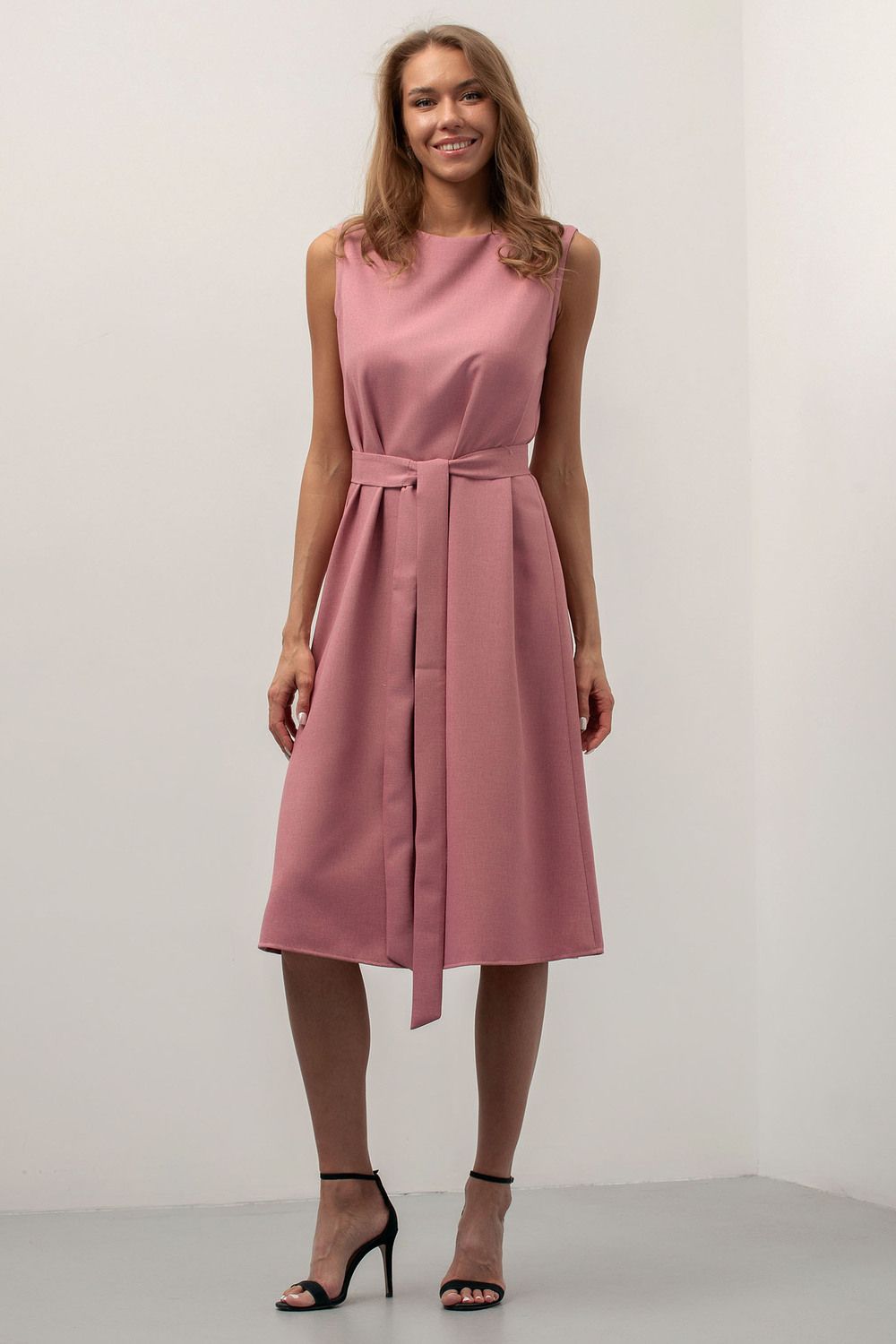 Платье П155дн - розовый