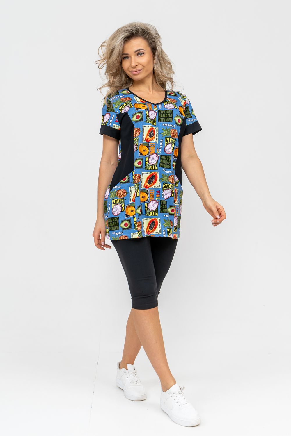 Костюм 36728 - голубой