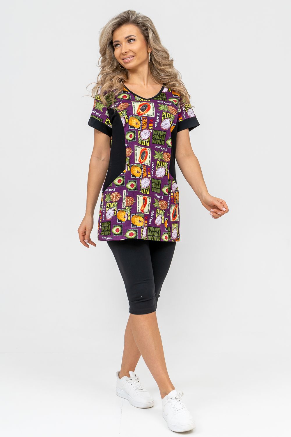 Костюм 36728 - баклажан