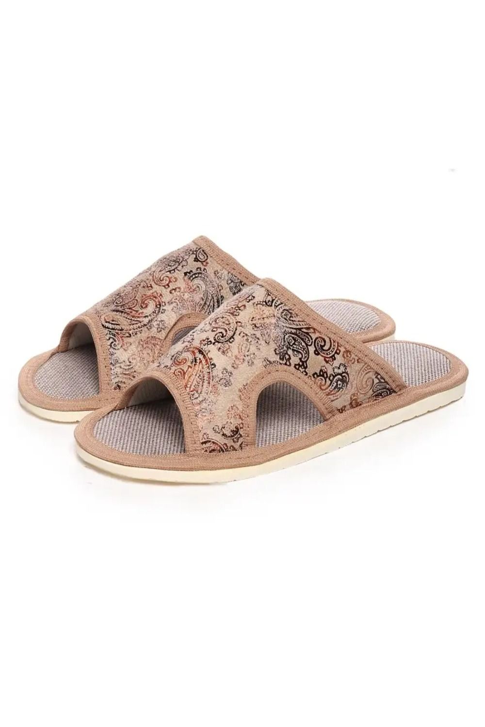 Тапочки женские арт.106 - бежевый