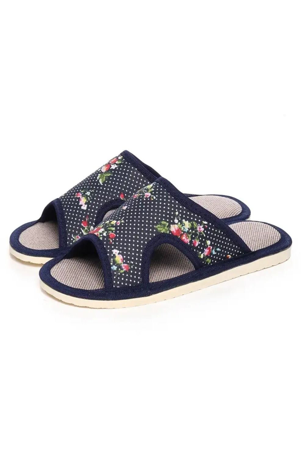 Тапочки женские арт.106 - синий