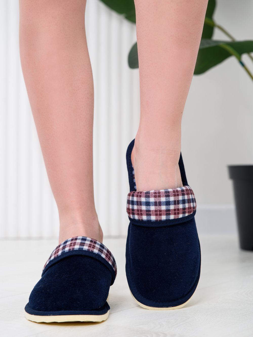 Тапочки женские арт.97 - синий