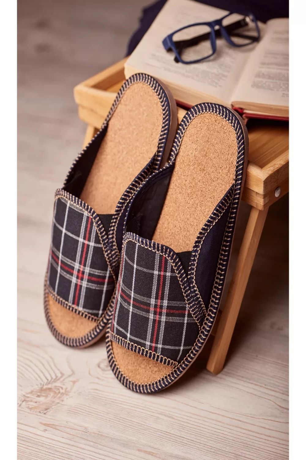 Тапочки мужские арт.93п - синий