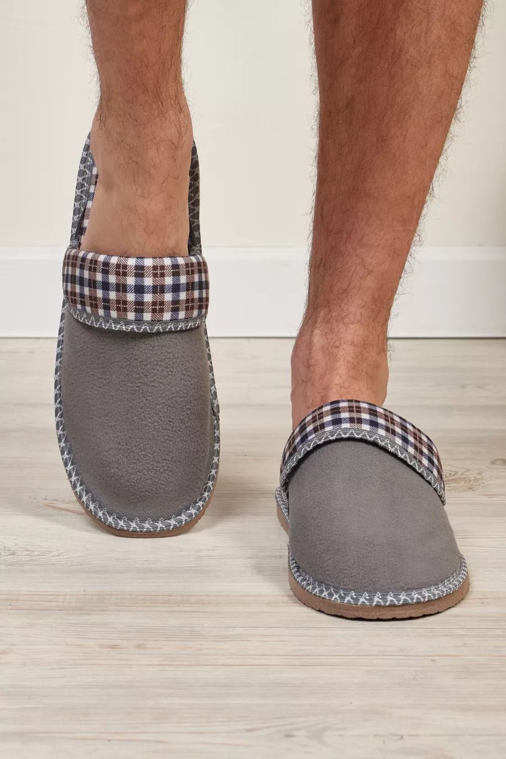 Тапочки мужские арт.91 - серый