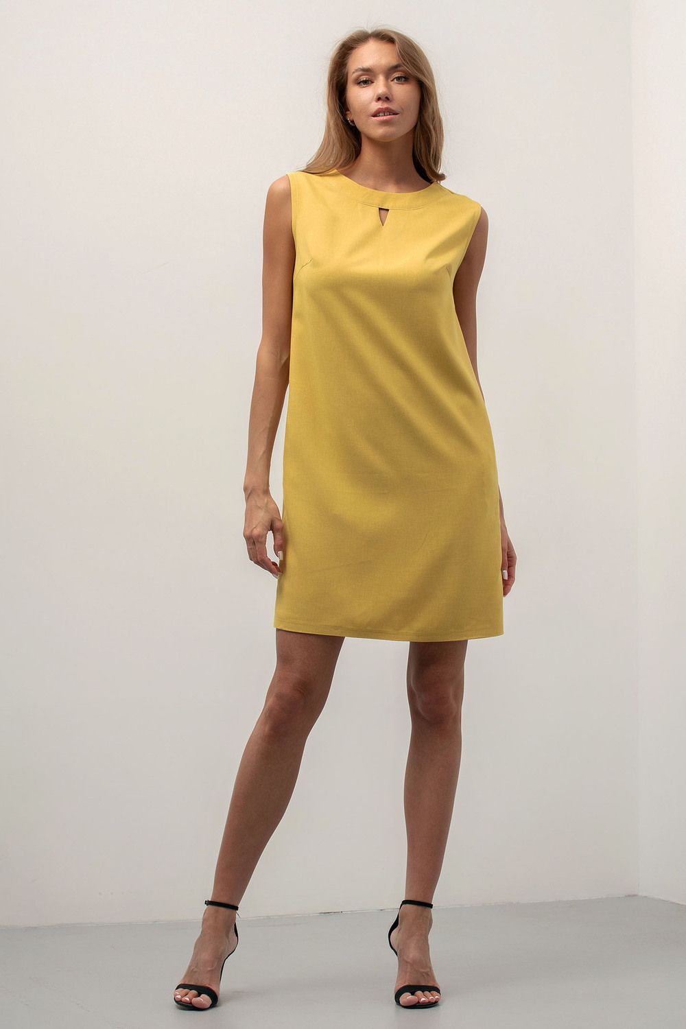 Платье П241 - желтый
