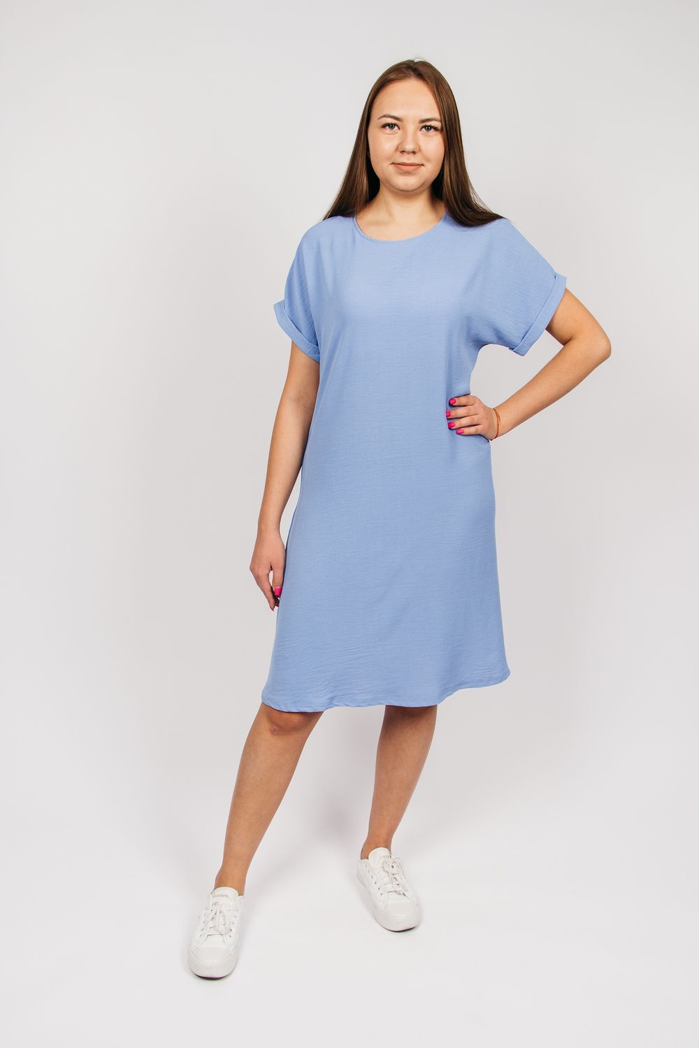 Платье женское 0825 - нежно-голубой