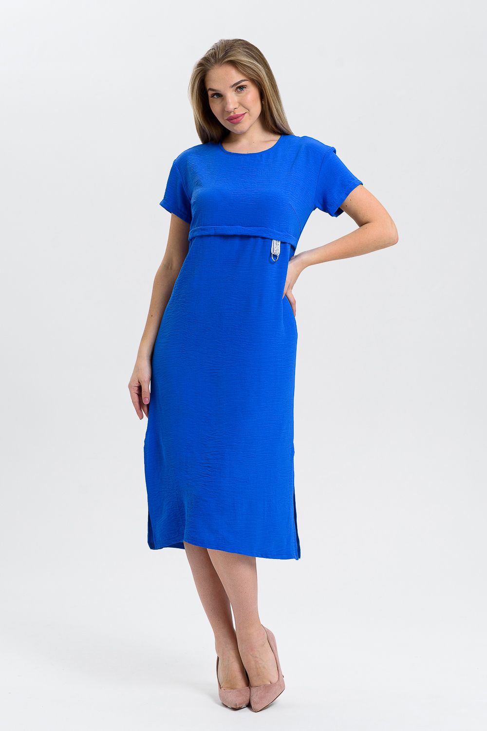 Платье женское 0824 - синий